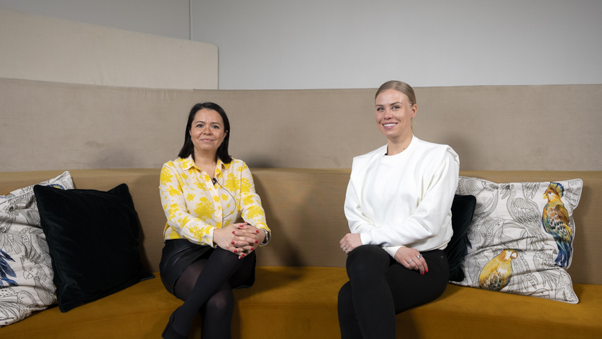 Andréa Alvarez-Tarjasalo and Noora Fagerström