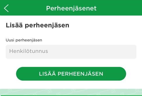 Att skapa en familjeprofil i MinMehiläinen